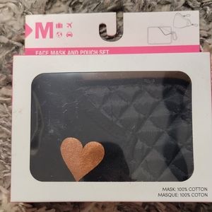 Mask and pouch set x2